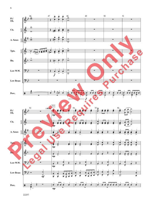 Big Brass on Patrol Low Brass Section Feature 銅管 銅管部 總譜 | 小雅音樂 Hsiaoya Music