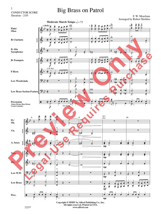 Big Brass on Patrol Low Brass Section Feature 銅管 銅管部 | 小雅音樂 Hsiaoya Music