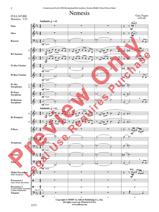 Nemesis 總譜 | 小雅音樂 Hsiaoya Music