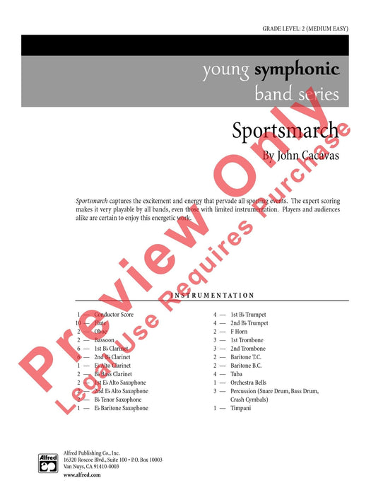 Sportsmarch 進行曲 總譜 | 小雅音樂 Hsiaoya Music