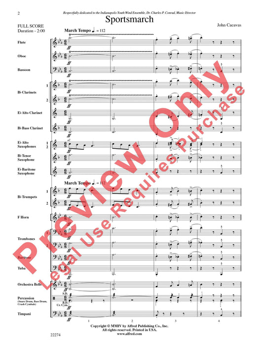 Sportsmarch 進行曲 總譜 | 小雅音樂 Hsiaoya Music