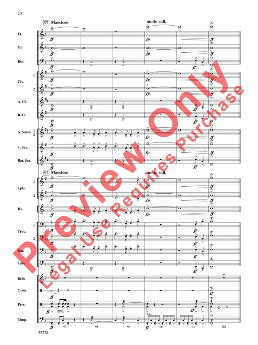 The Message on the Rock 總譜 | 小雅音樂 Hsiaoya Music