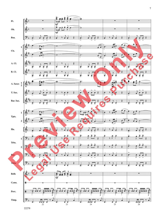 The Message on the Rock 總譜 | 小雅音樂 Hsiaoya Music