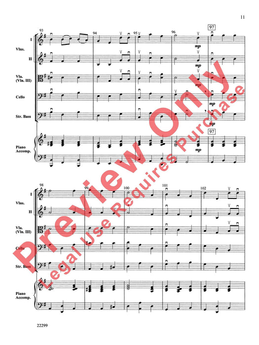 String a Song of Christmas 弦樂 總譜 | 小雅音樂 Hsiaoya Music