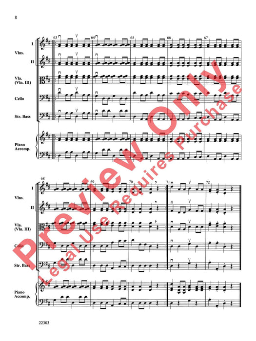 Cabbage Countdown (Variations on Bile Them Cabbage Down) 詠唱調 總譜 | 小雅音樂 Hsiaoya Music