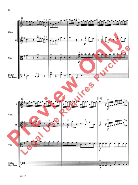 Concerto in G Major (First Movement) 韋瓦第 協奏曲 樂章 總譜 | 小雅音樂 Hsiaoya Music