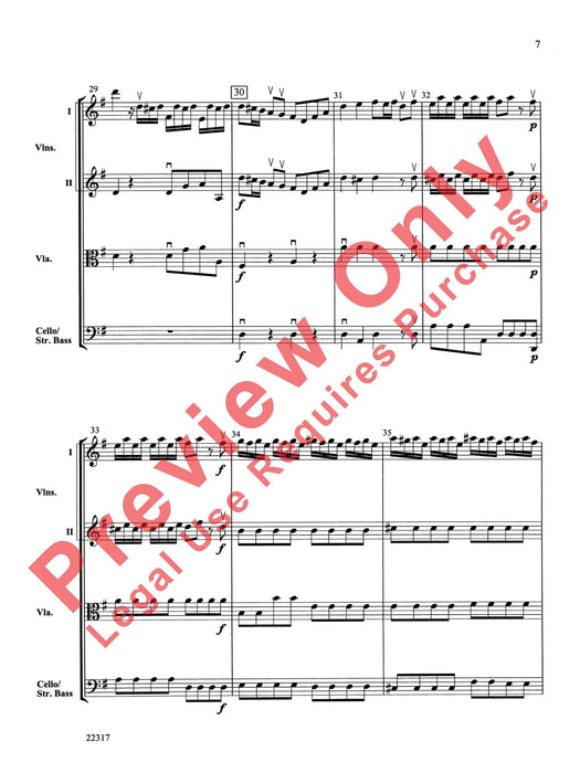 Concerto in G Major (First Movement) 韋瓦第 協奏曲 樂章 總譜 | 小雅音樂 Hsiaoya Music