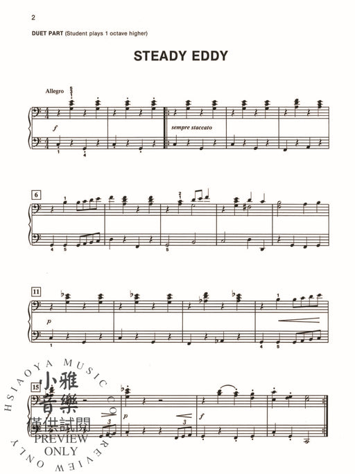 Alfred's Basic Piano Library: Duet Book 2 鋼琴 二重奏 | 小雅音樂 Hsiaoya Music