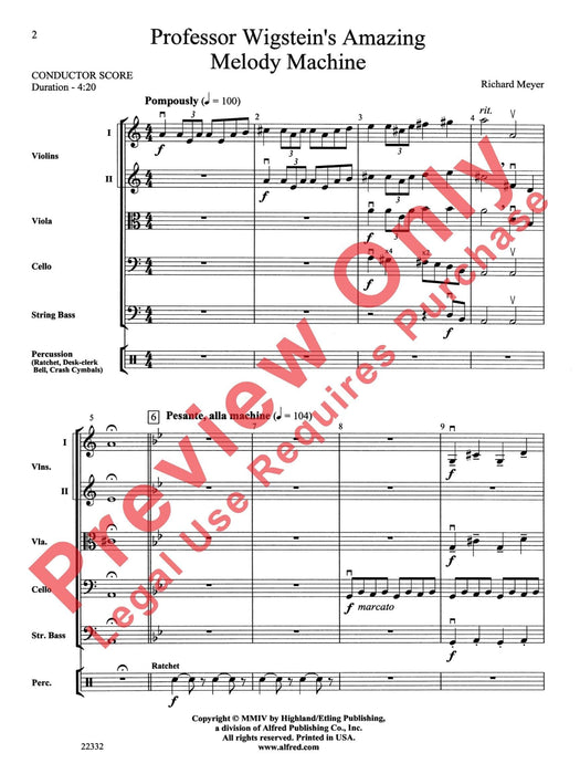 Professor Wigstein's Amazing Melody Machine 旋律 | 小雅音樂 Hsiaoya Music