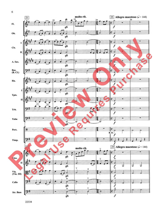 Symphony No. 5 "Reformation" (4th Movement) 孟德爾頌,菲利克斯 交響曲 樂章 總譜 | 小雅音樂 Hsiaoya Music