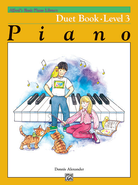 Alfred's Basic Piano Library: Duet Book 3 鋼琴 二重奏 | 小雅音樂 Hsiaoya Music