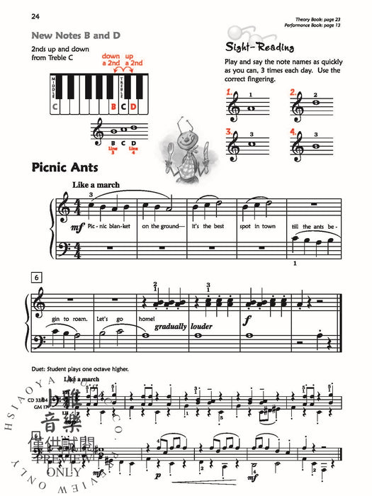 Premier Piano Course, Lesson 1B 鋼琴 | 小雅音樂 Hsiaoya Music