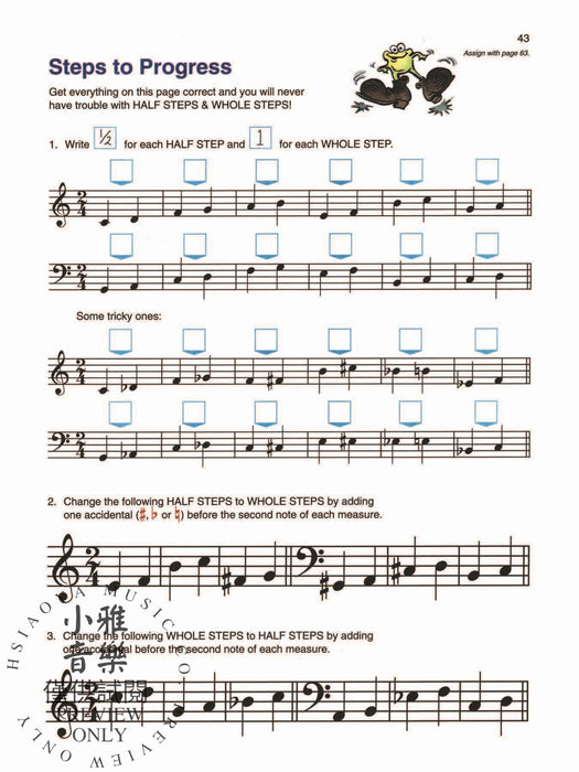 Alfred's Basic Piano Library: Theory Book Complete 1 (1A/1B) For the Later Beginner 鋼琴 | 小雅音樂 Hsiaoya Music