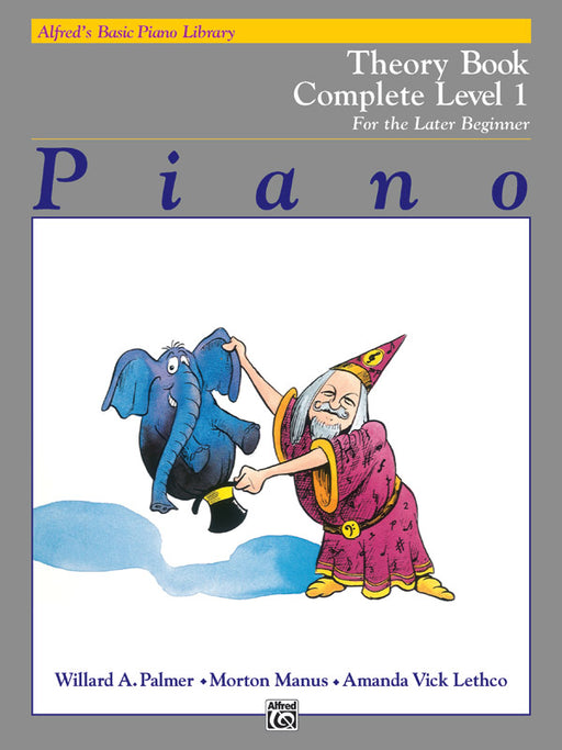 Alfred's Basic Piano Library: Theory Book Complete 1 (1A/1B) For the Later Beginner 鋼琴 | 小雅音樂 Hsiaoya Music