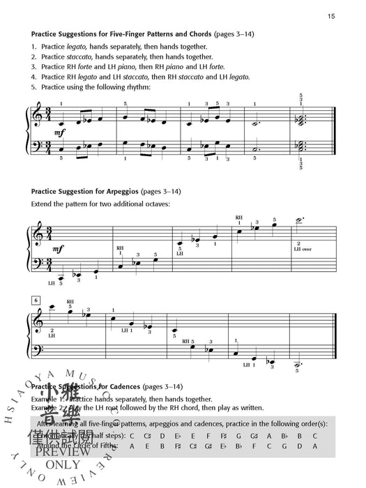 Daily Warm-Ups, Set 2 Minor Five-Finger Patterns & Chords | 小雅音樂 Hsiaoya Music