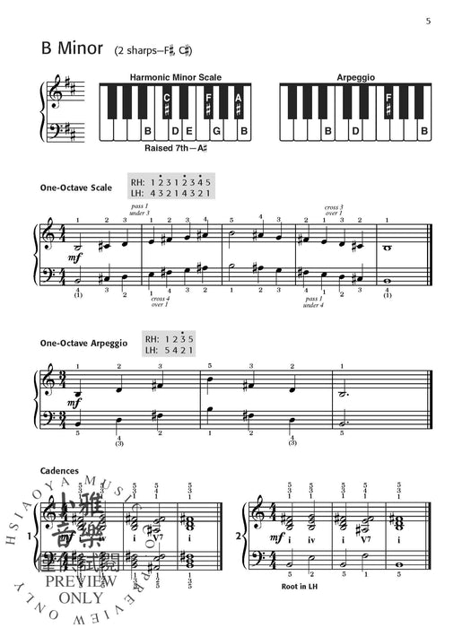 Daily Warm-Ups, Set 4 Minor Scales & Arpeggios (One Octave) | 小雅音樂 Hsiaoya Music