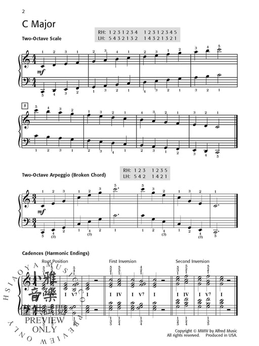 Daily Warm-Ups, Set 5 Major Scales & Arpeggios (Two Octaves) | 小雅音樂 Hsiaoya Music