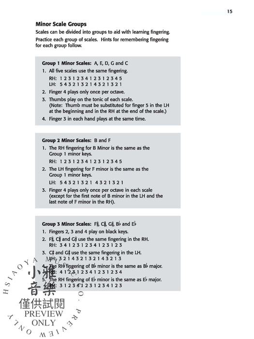 Daily Warm-Ups, Set 6 Minor Scales & Arpeggios (Two Octaves) | 小雅音樂 Hsiaoya Music