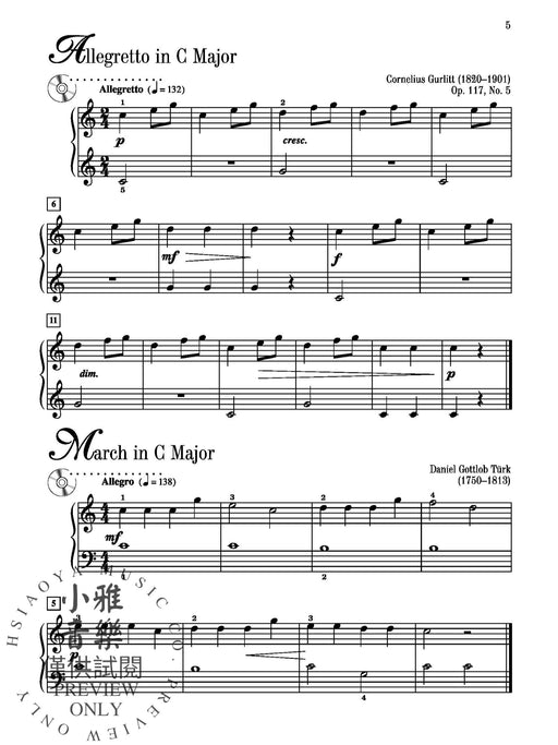 Mastering the Piano, Level 1 A 7-Volume Series of Motivating Performance Repertoire 鋼琴 | 小雅音樂 Hsiaoya Music