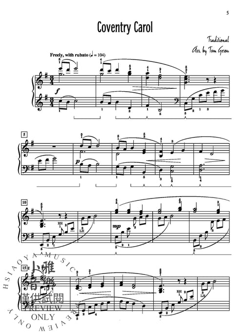 The Christmas Manger | 小雅音樂 Hsiaoya Music