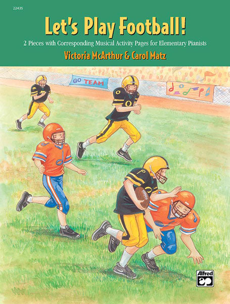 Let's Play Football! 2 Pieces with Corresponding Musical Activity Pages for Elementary Pianists 小品 | 小雅音樂 Hsiaoya Music