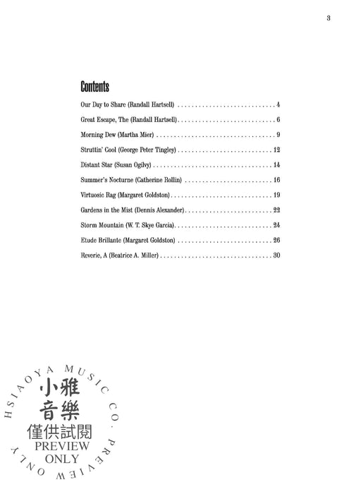 Contest Winners, Book 3 11 Original Piano Solos by Favorite Alfred Composers 鋼琴 獨奏 | 小雅音樂 Hsiaoya Music