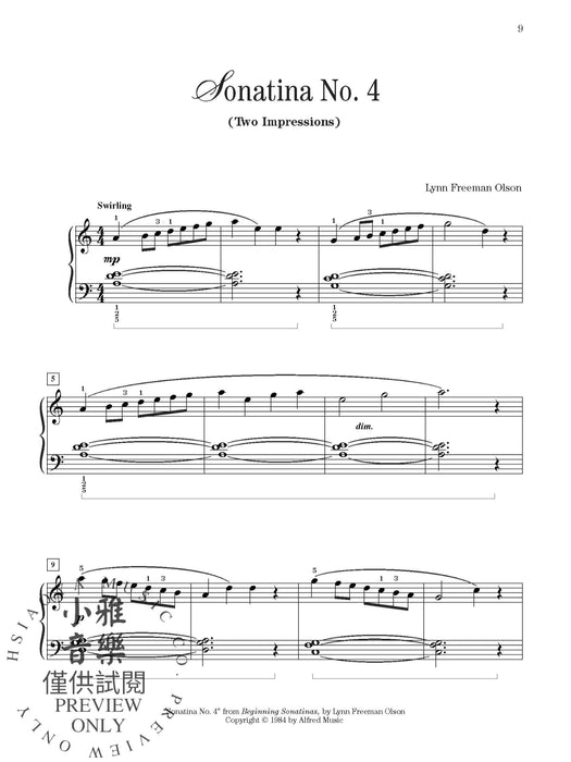 Lyrical Sonatinas, Book 1 小奏鳴曲 | 小雅音樂 Hsiaoya Music