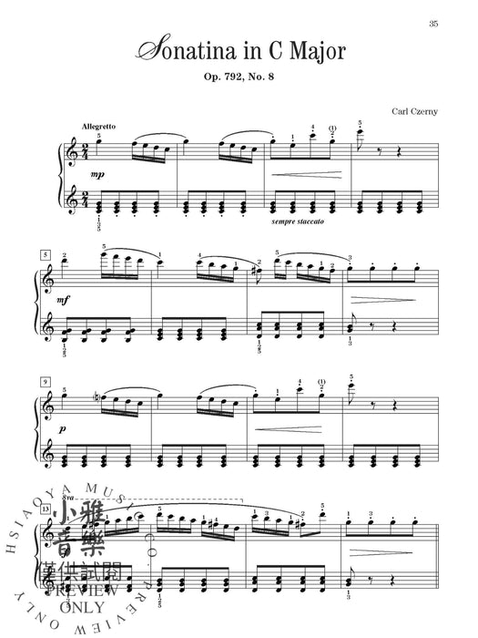 Lyrical Sonatinas, Book 1 小奏鳴曲 | 小雅音樂 Hsiaoya Music