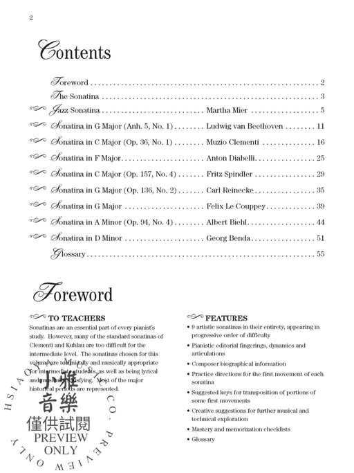 Lyrical Sonatinas, Book 2 小奏鳴曲 | 小雅音樂 Hsiaoya Music