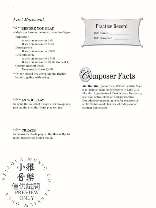 Lyrical Sonatinas, Book 2 小奏鳴曲 | 小雅音樂 Hsiaoya Music