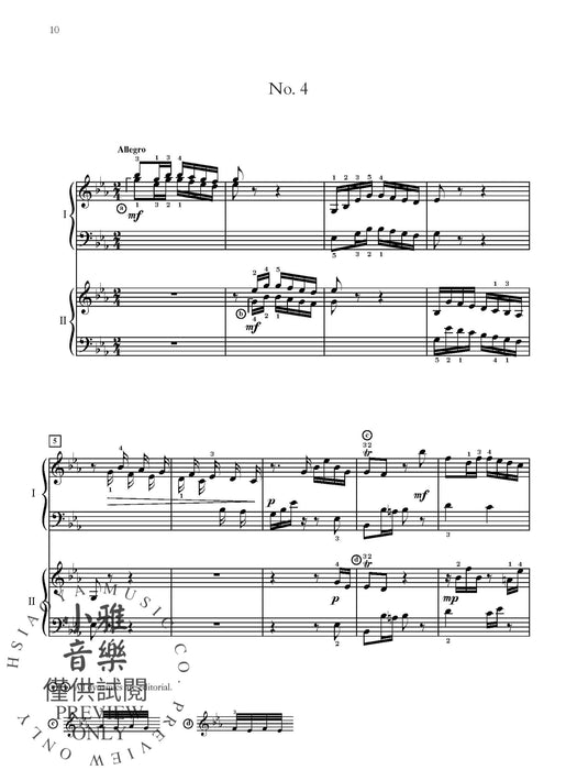 Essential Two-Piano Repertoire 20 Late Intermediate to Early Advanced Selections in Their Original Form 鋼琴 | 小雅音樂 Hsiaoya Music