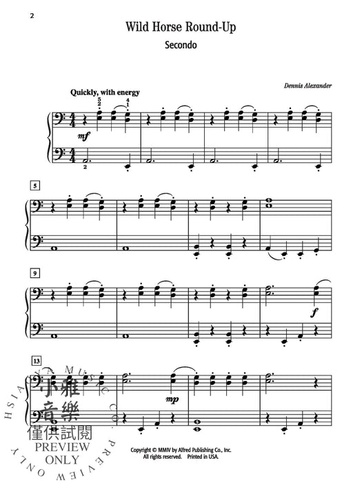 Wild Horse Round-Up | 小雅音樂 Hsiaoya Music