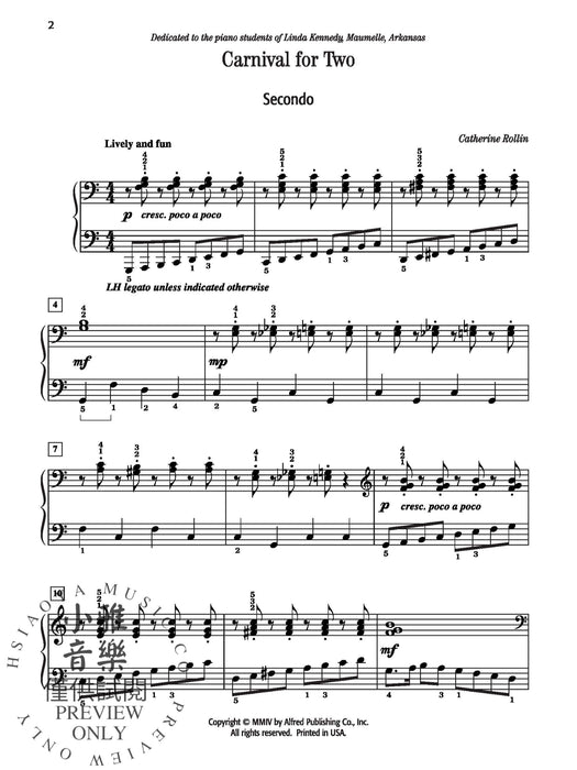 Carnival for Two | 小雅音樂 Hsiaoya Music