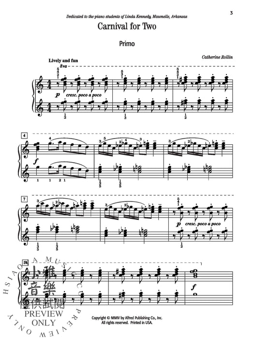 Carnival for Two | 小雅音樂 Hsiaoya Music