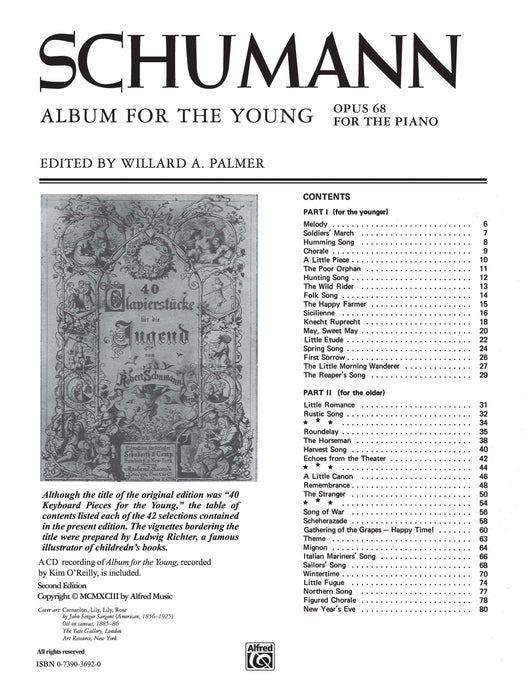 Schumann: Album for the Young, Opus 68 舒曼羅伯特 少年曲集作品 | 小雅音樂 Hsiaoya Music