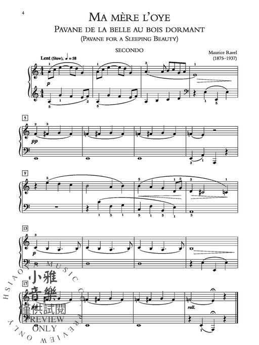 Ravel: Ma mère l'oye (Mother Goose Suite) 拉威爾摩利斯 組曲 | 小雅音樂 Hsiaoya Music