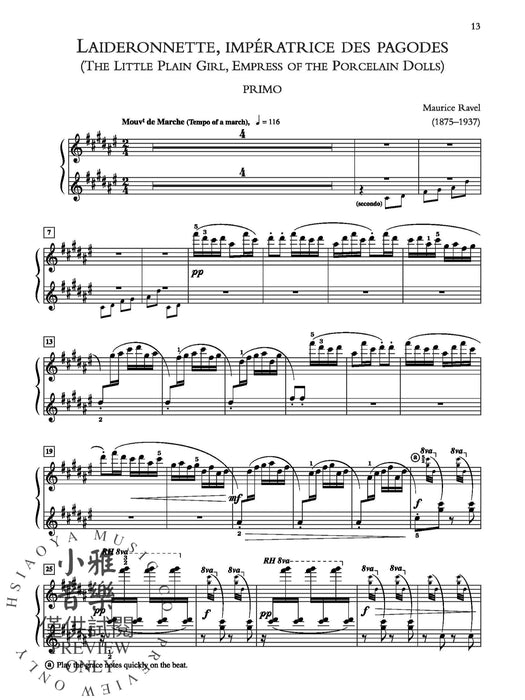 Ravel: Ma mère l'oye (Mother Goose Suite) 拉威爾摩利斯 組曲 | 小雅音樂 Hsiaoya Music