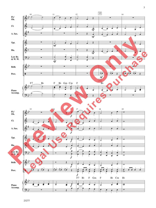 A Holiday Processional 總譜 | 小雅音樂 Hsiaoya Music