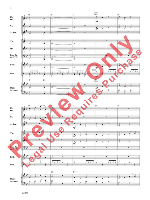 A Holiday Processional 總譜 | 小雅音樂 Hsiaoya Music