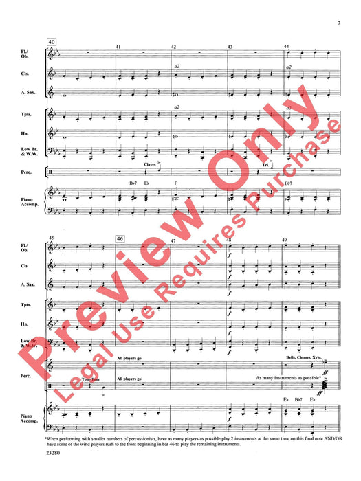 One-Hit Wonders Percussion Section Feature 擊樂器 總譜 | 小雅音樂 Hsiaoya Music