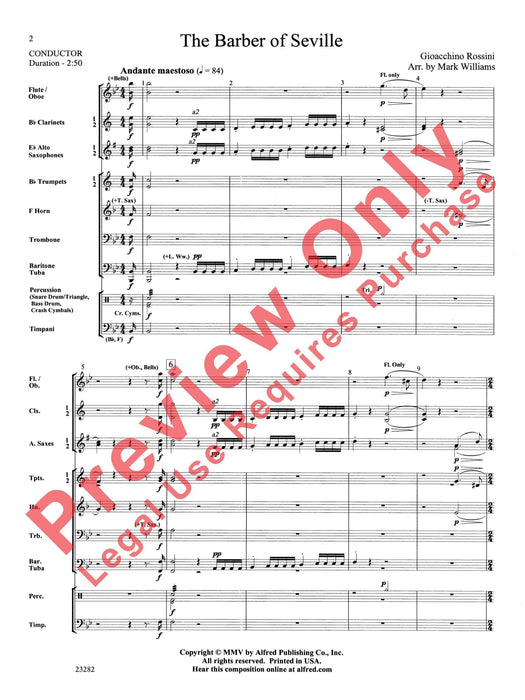 The Barber of Seville 羅西尼 塞維亞的理髮師 總譜 | 小雅音樂 Hsiaoya Music