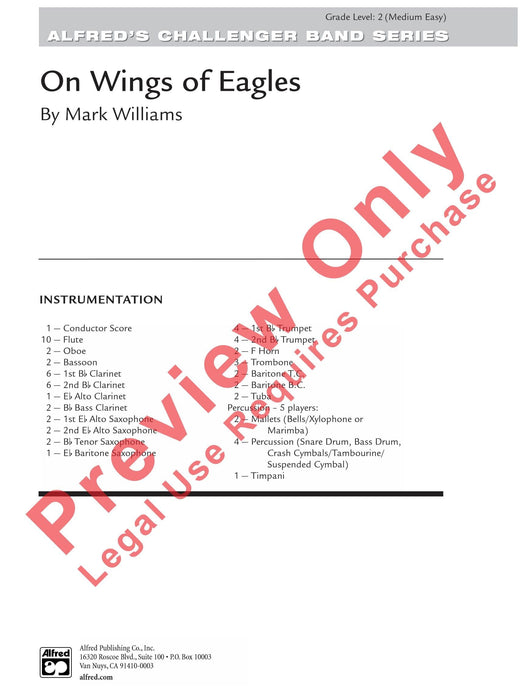 On Wings of Eagles 總譜 | 小雅音樂 Hsiaoya Music