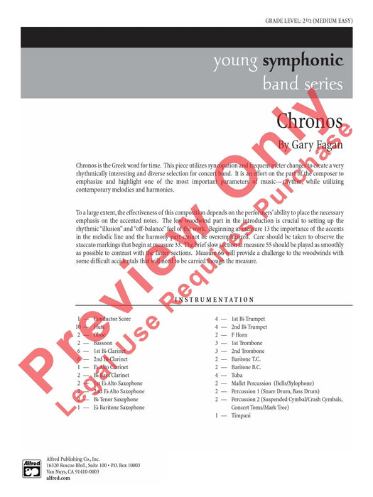 Chronos 總譜 | 小雅音樂 Hsiaoya Music