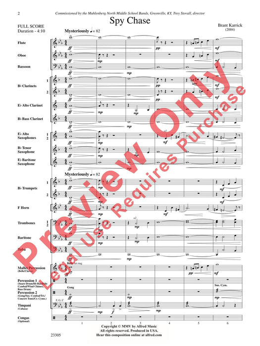 Spy Chase 總譜 | 小雅音樂 Hsiaoya Music