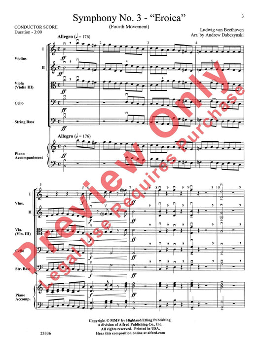 Symphony No. 3 -- "Eroica" (Fourth Movement) 貝多芬 交響曲 樂章 | 小雅音樂 Hsiaoya Music