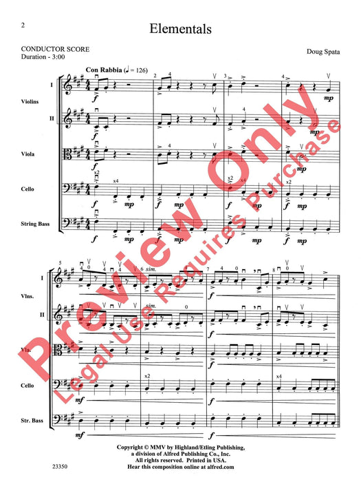 Elementals 總譜 | 小雅音樂 Hsiaoya Music