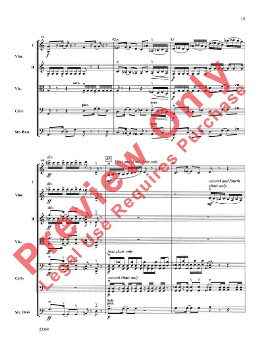 Folk Tune Air and Fiddler's Fury 民謠 總譜 | 小雅音樂 Hsiaoya Music