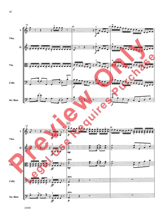 Folk Tune Air and Fiddler's Fury 民謠 總譜 | 小雅音樂 Hsiaoya Music