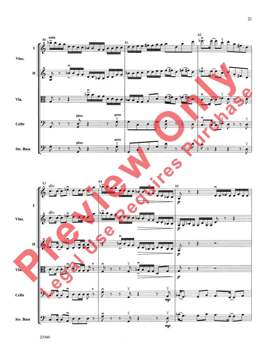 Folk Tune Air and Fiddler's Fury 民謠 總譜 | 小雅音樂 Hsiaoya Music