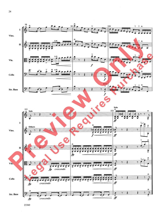 Folk Tune Air and Fiddler's Fury 民謠 總譜 | 小雅音樂 Hsiaoya Music